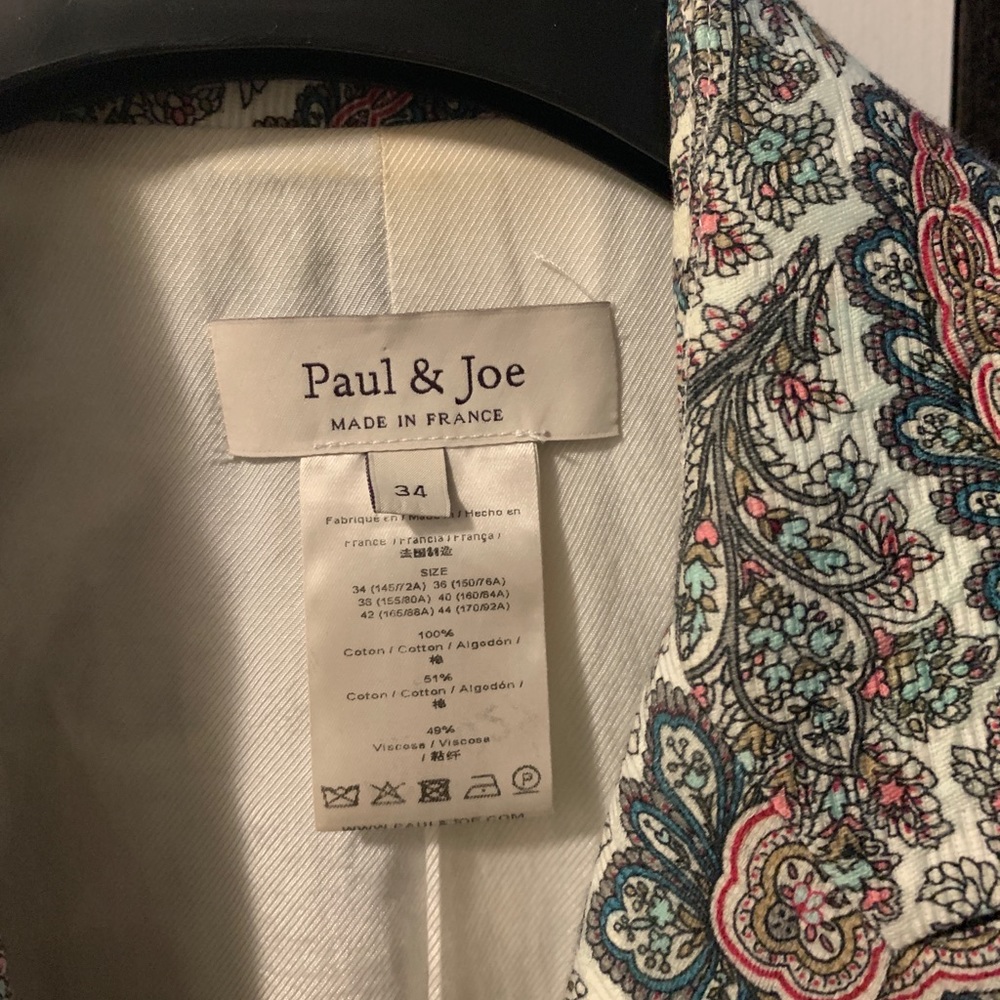 Paul & Joe paisley suit